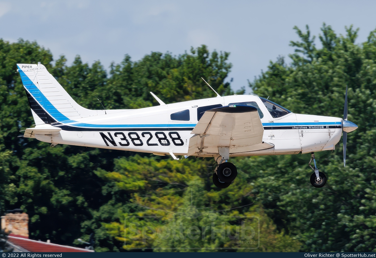 Photo of N38288 - Piper PA-28-161 Warrior II operated by Private