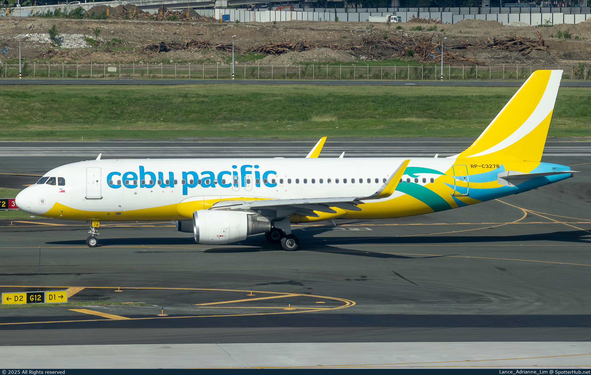 Photo of RP-C3278 - Airbus A320-214 operated by Cebu Pacific