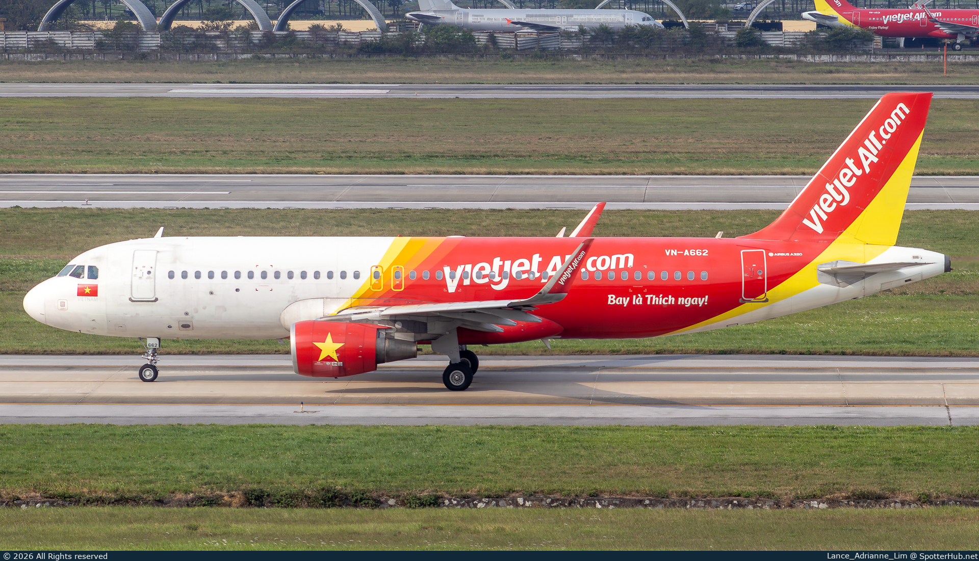 Photo of VN-A662 - Airbus A320-214 operated by VietJet Air