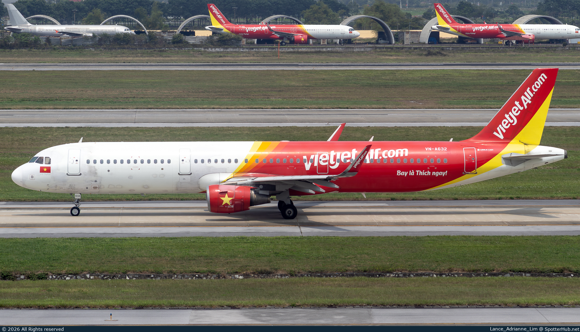 Photo of VN-A632 - Airbus A321-211 operated by VietJet Air