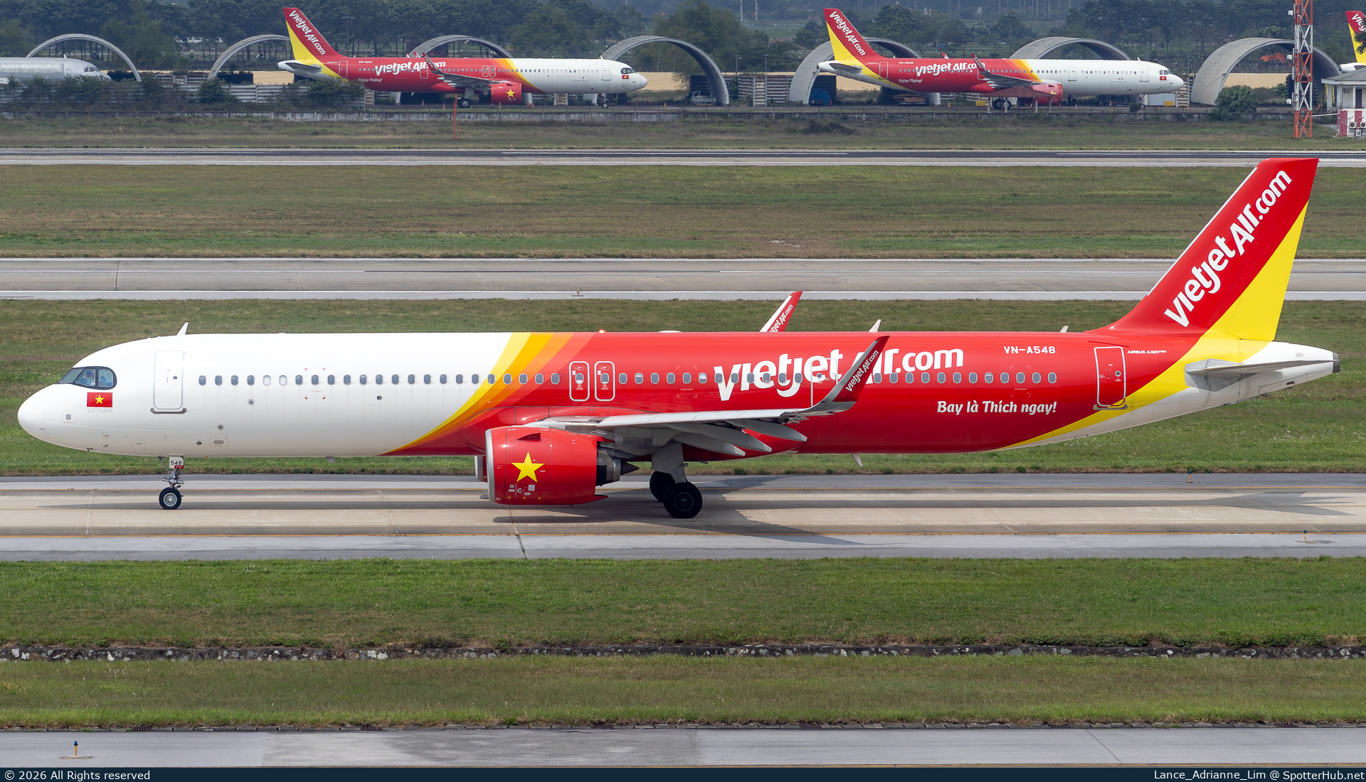 Photo of VN-A548 - Airbus A321-271NX operated by VietJet Air