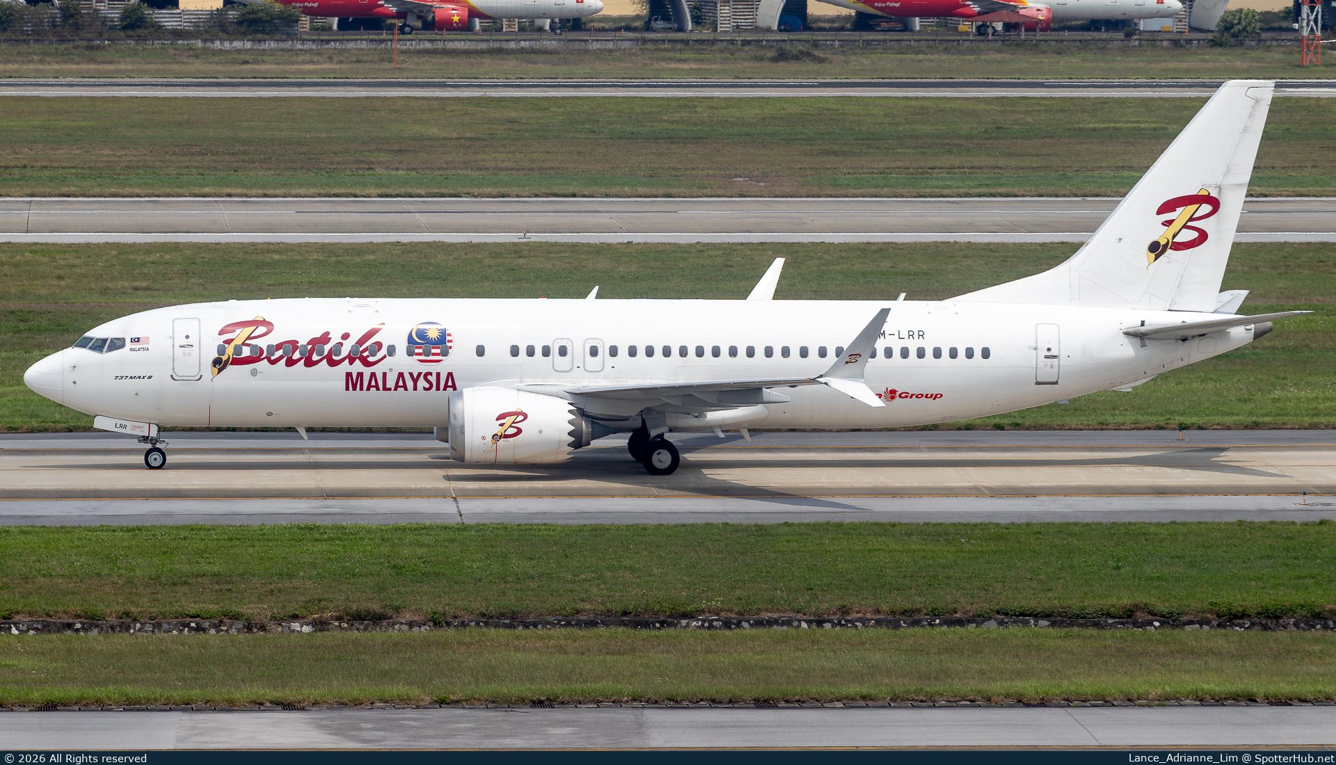 Photo of 9M-LRR - Boeing 737 MAX 8 operated by Batik Air Malaysia