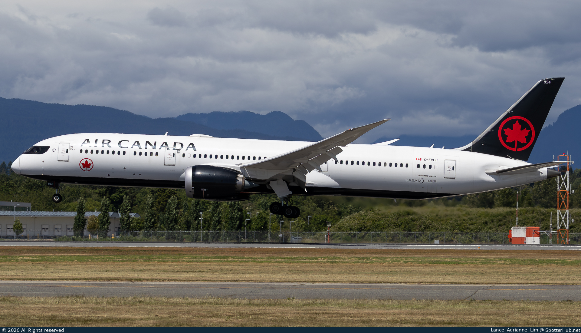 Photo of C-FVLU - Boeing 787-9 Dreamliner operated by Air Canada