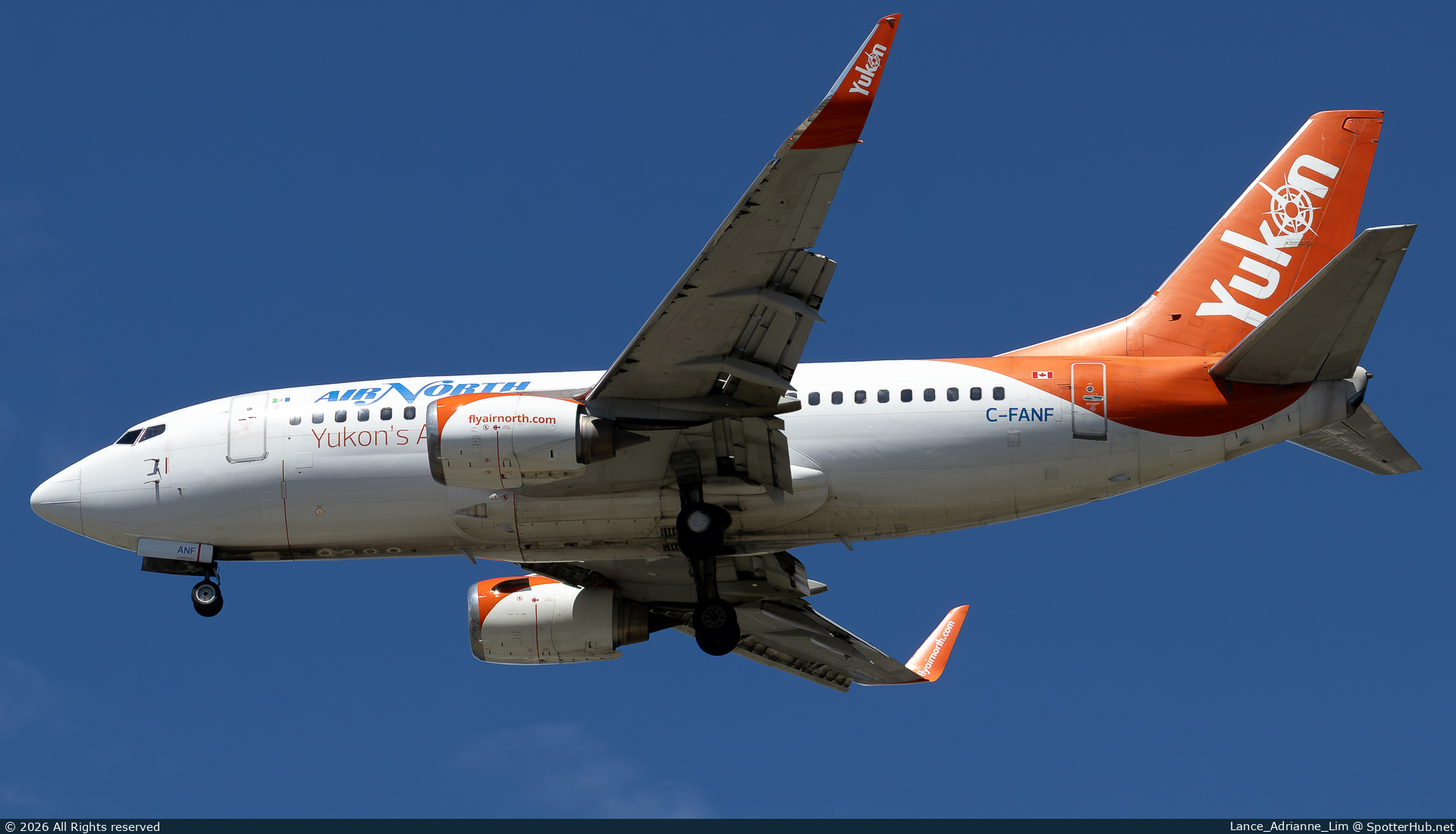 Photo of C-FANF - Boeing 737-55D operated by Air North