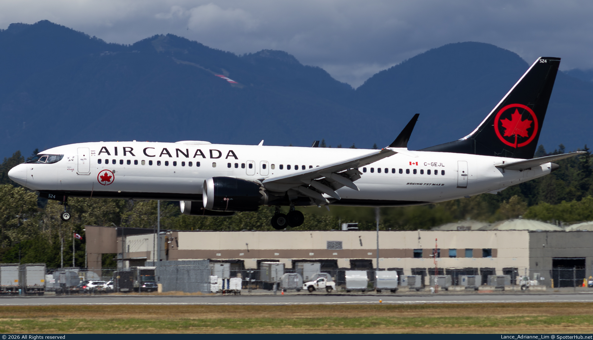 Photo of C-GEJL - Boeing 737 MAX 8 operated by Air Canada