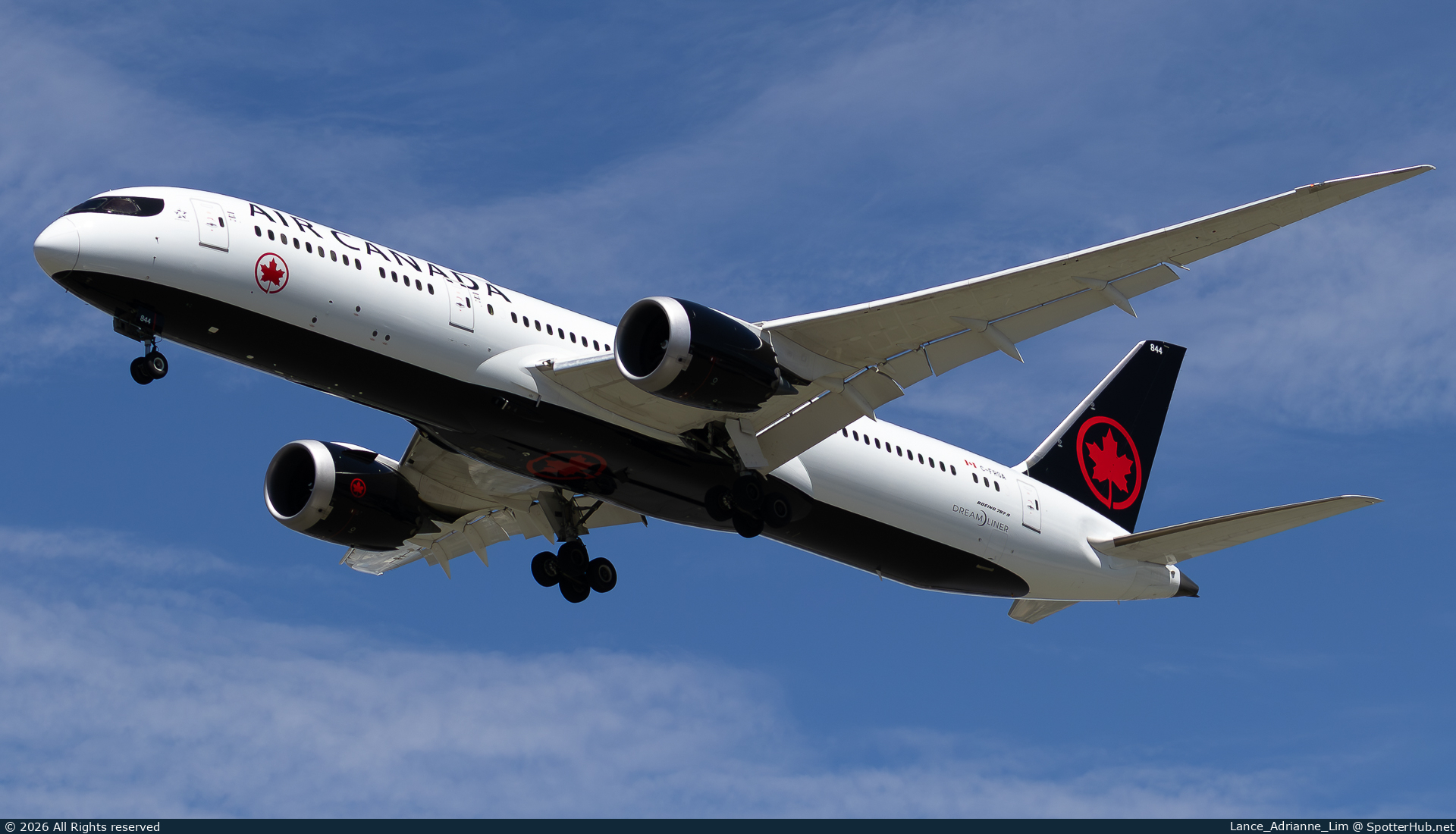 Photo of C-FRSA - Boeing 787-9 Dreamliner operated by Air Canada