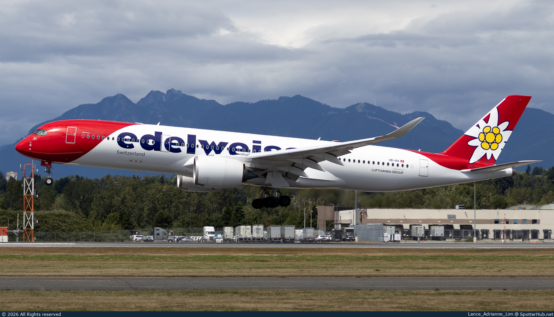 Photo of HB-IHA - Airbus A350-941 operated by Edelweiss Air