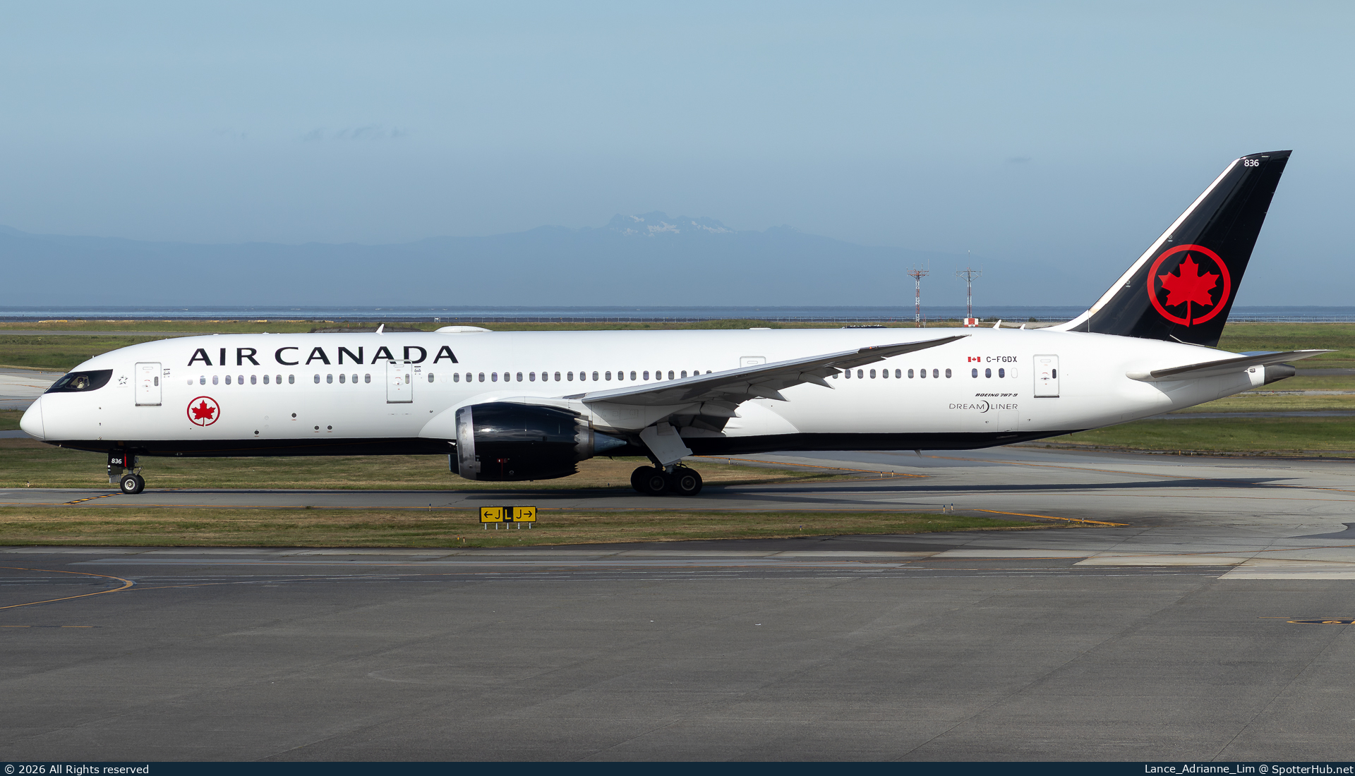 Photo of C-FGDX - Boeing 787-9 Dreamliner operated by Air Canada