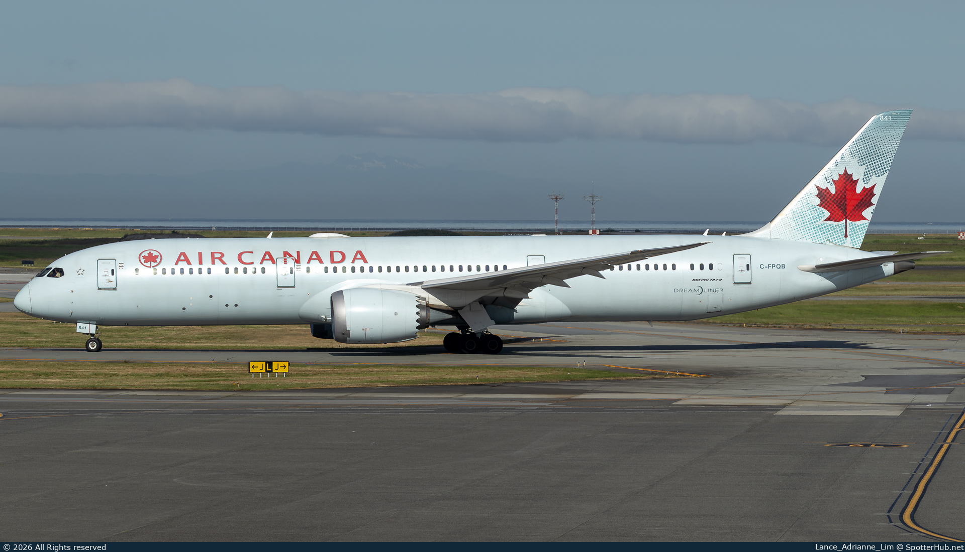 Photo of C-FPQB - Boeing 787-9 Dreamliner operated by Air Canada