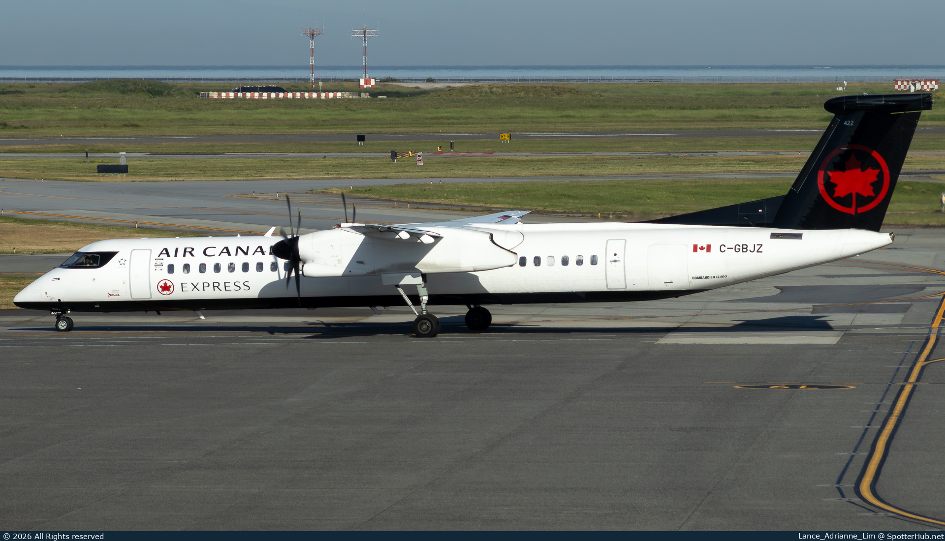 Photo of C-GBJZ - Bombardier DHC-8-402 Dash 8 Q400 operated by Air Canada Express (opb Jazz Air)