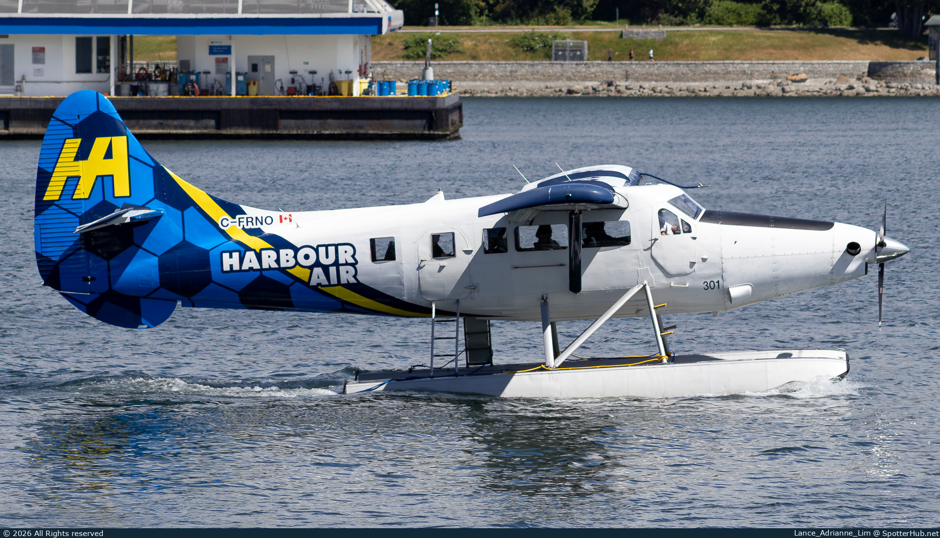 Photo of C-FRNO - De Havilland Canada DHC-3T Vazar Turbine Otter operated by Harbour Air