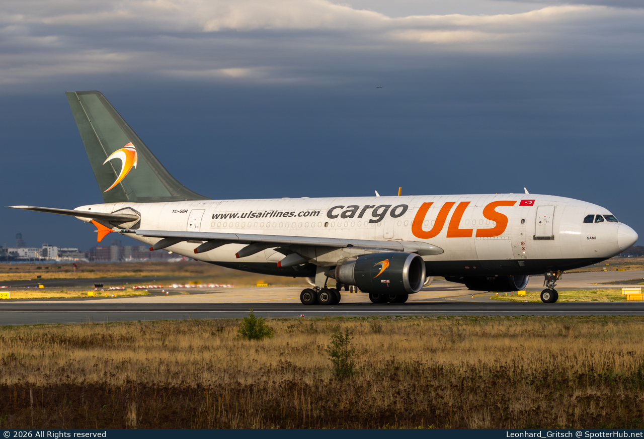 Photo of TC-SGM - Airbus A310-308(F) operated by ULS Airlines Cargo
