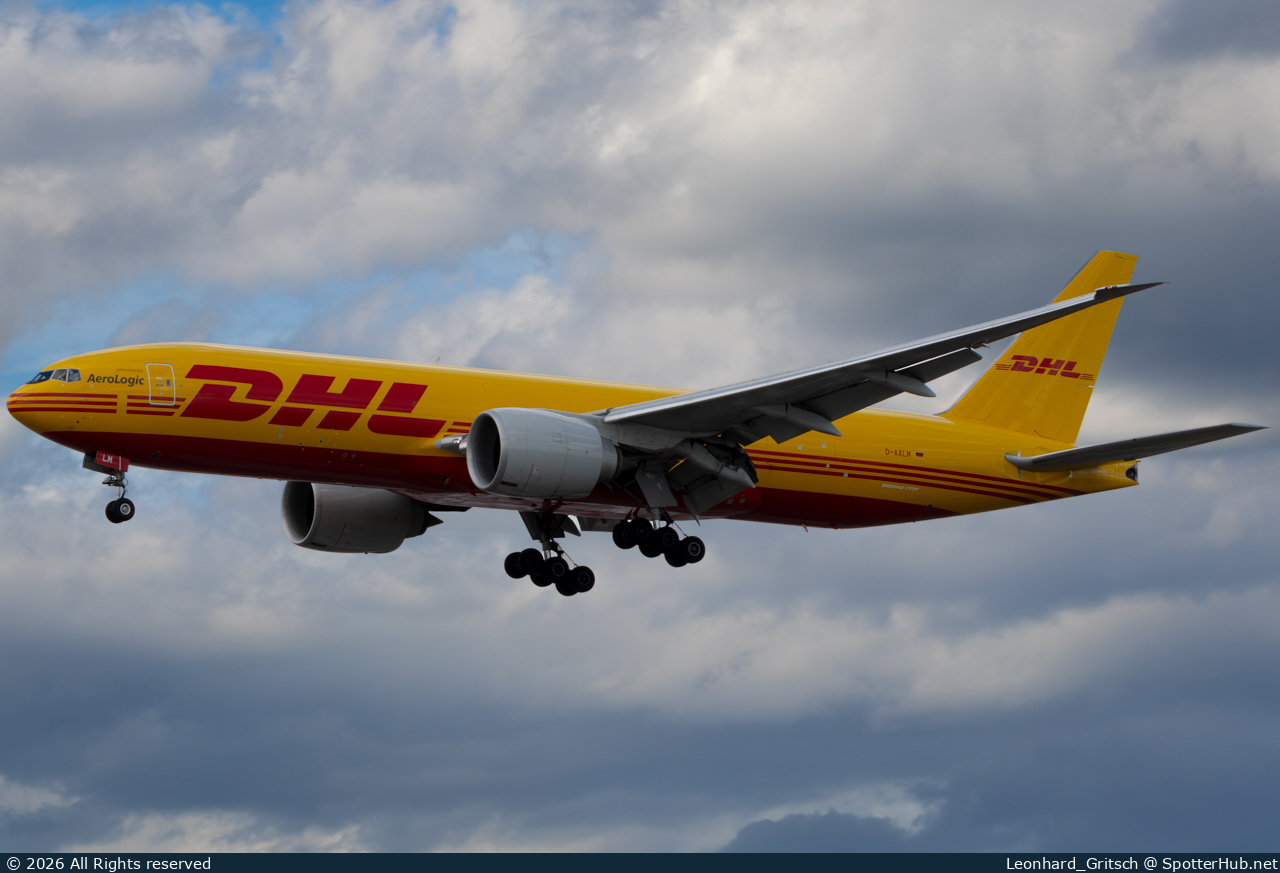 Photo of D-AALM - Boeing 777-F operated by AeroLogic