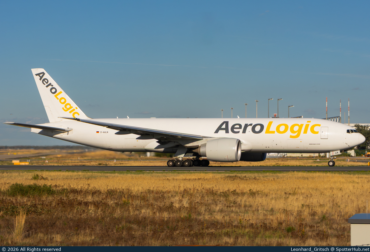 Photo of D-AALN - Boeing 777-F operated by AeroLogic