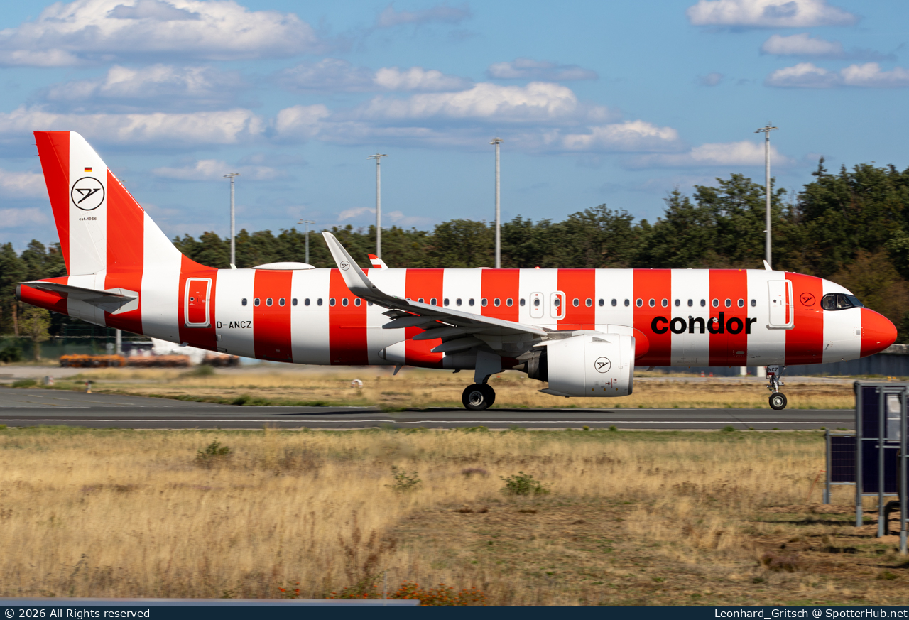 Photo of D-ANCZ - Airbus A320-271N operated by Condor