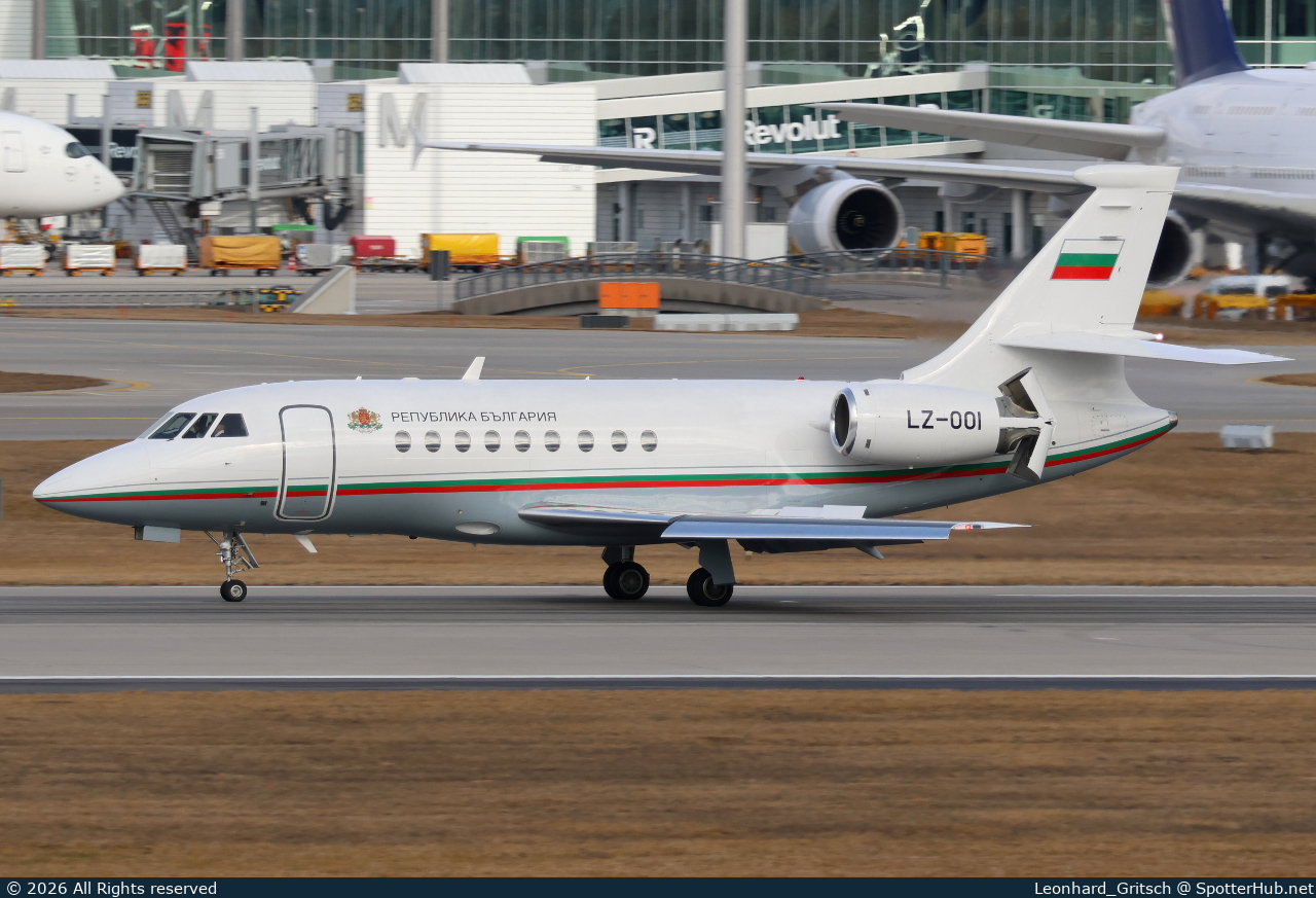 Photo of LZ-OOI - Dassault Falcon 2000 operated by Government of Bulgaria