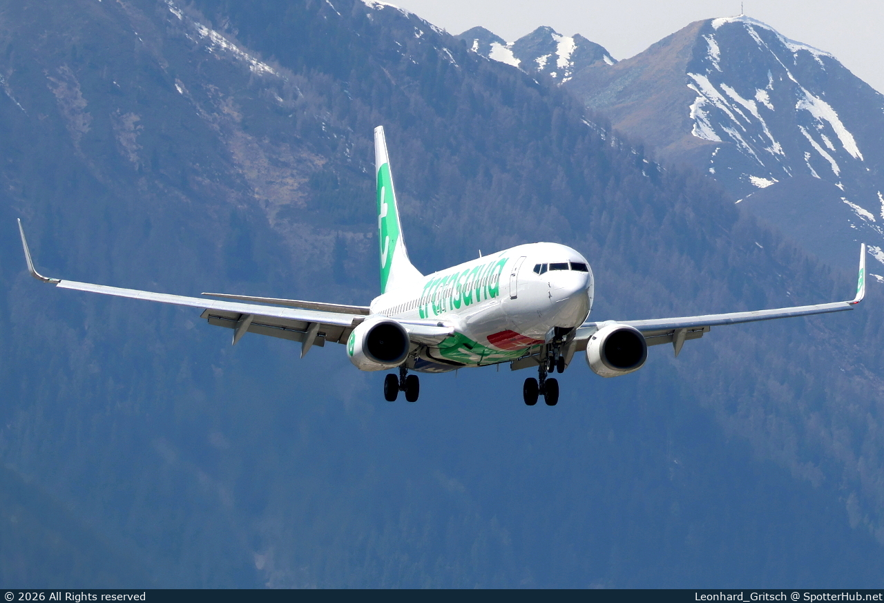 Photo of PH-HSB - Boeing 737-8K2 operated by Transavia