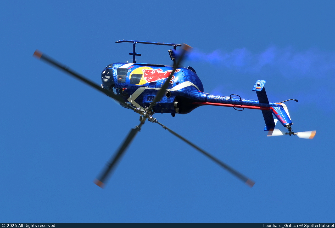 Photo of D-HTDM - MBB Bo 105CB operated by The Flying Bulls
