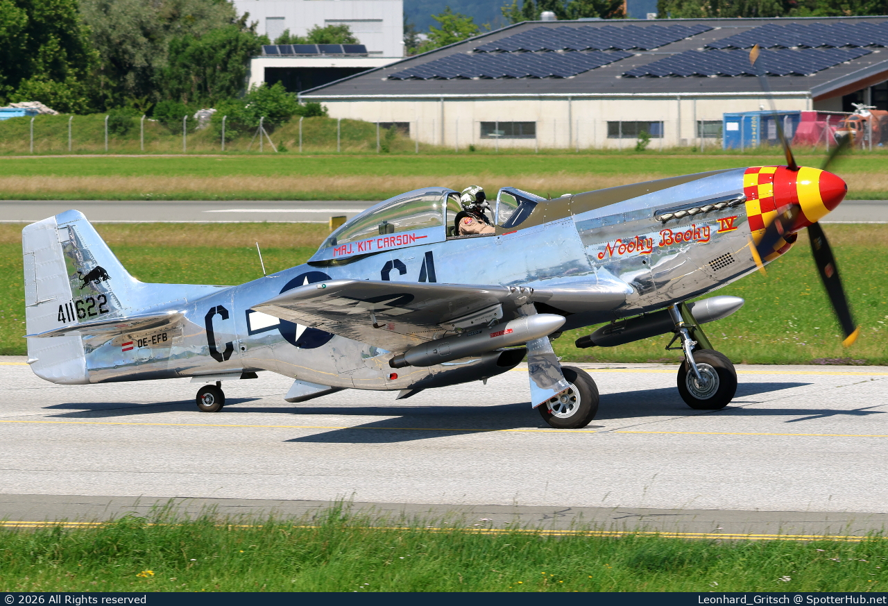 Photo of OE-EFB - North American P-51D Mustang operated by The Flying Bulls