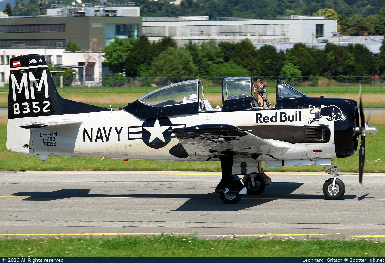 Photo of OE-EMM - North American T-28B Trojan operated by The Flying Bulls