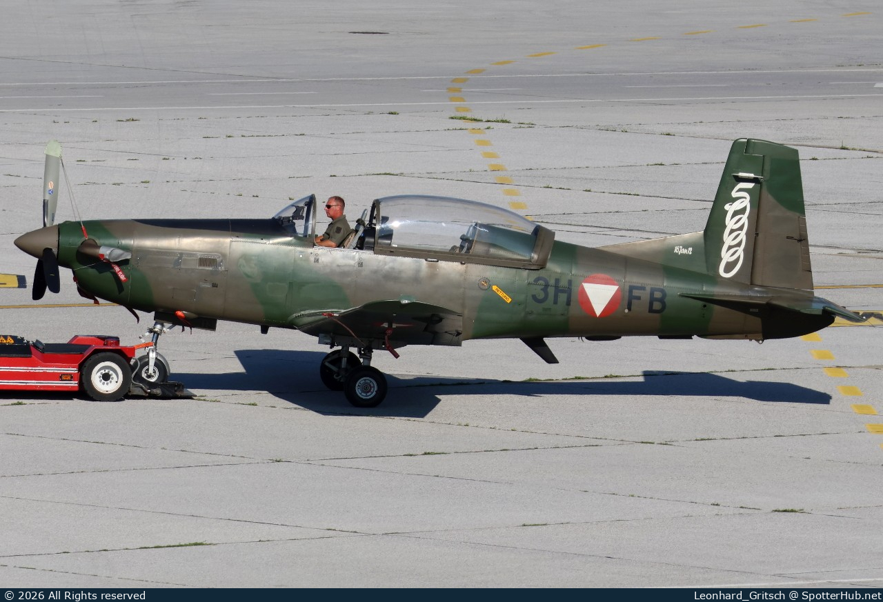 Photo of 3H-FB - Pilatus PC-7 operated by Austrian Air Force