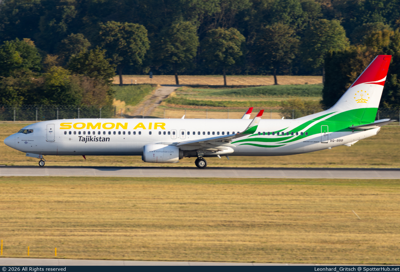 Photo of VQ-BBB - Boeing 737-93Y(ER) operated by Somon Air