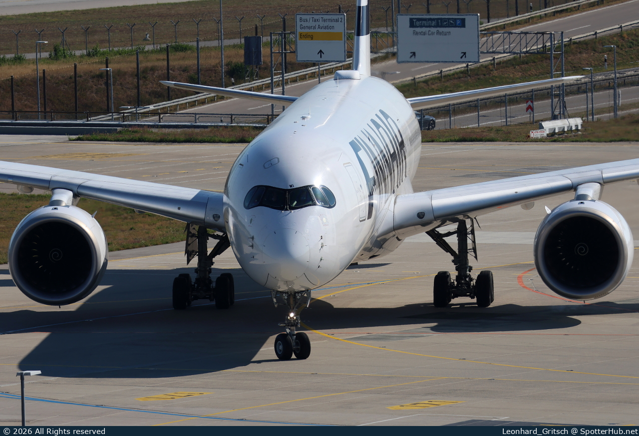 Photo of OH-LWI - Airbus A350-941 operated by Finnair