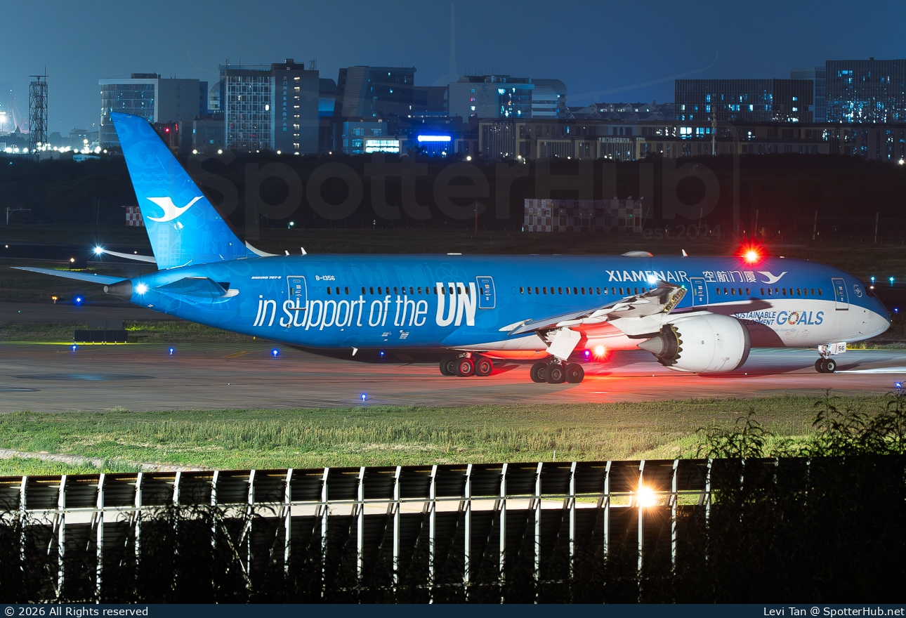 Photo of B-1356 - Boeing 787-9 Dreamliner operated by Xiamen Airlines
