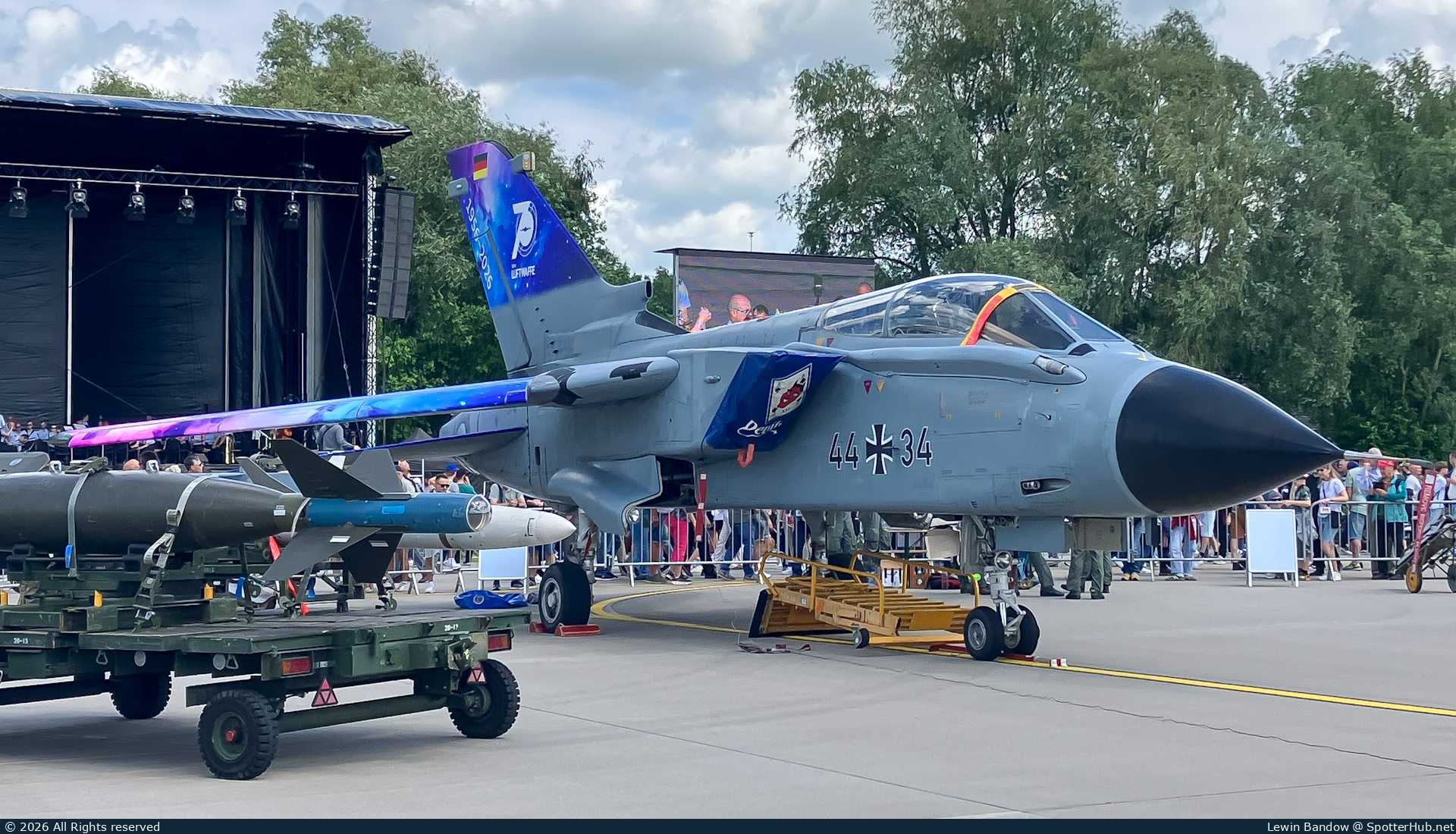 Photo of 44+34 - Panavia Tornado IDS operated by German Air Force