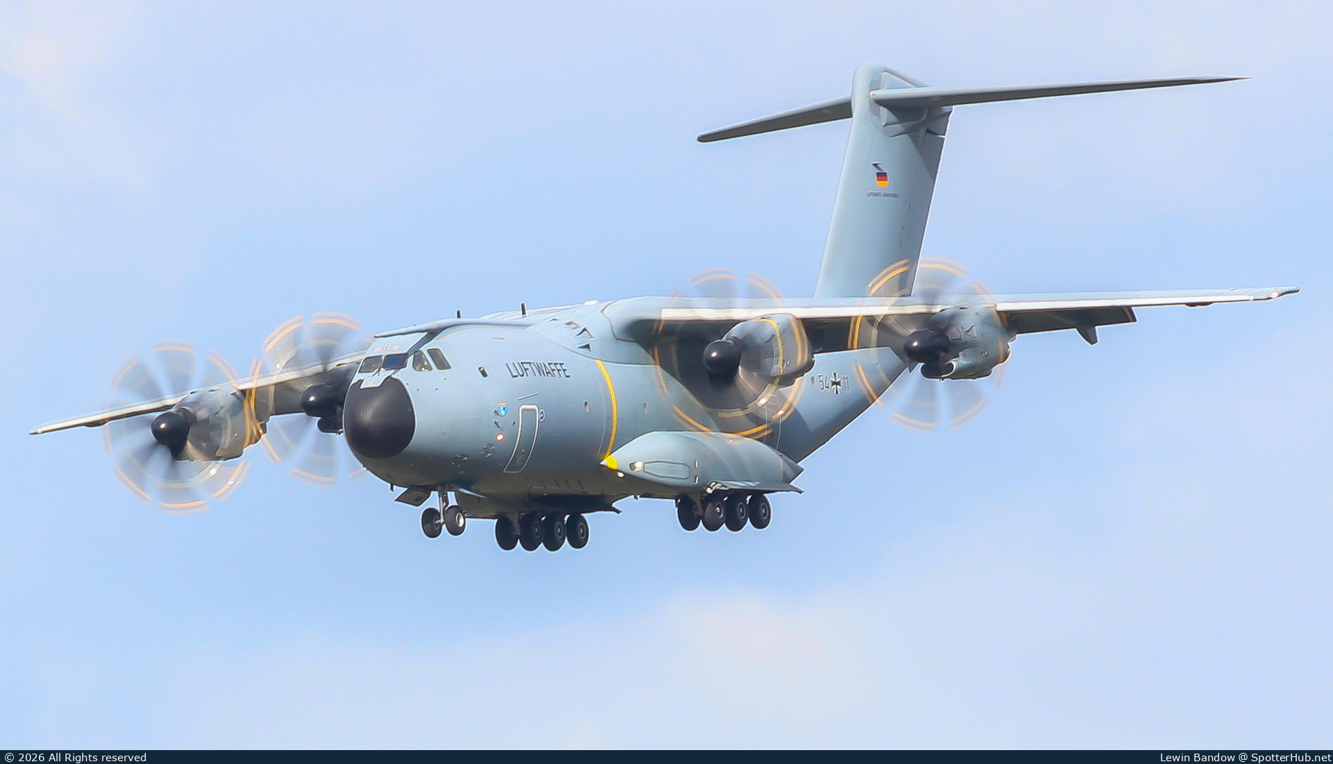 Photo of 54+11 - Airbus A400M Atlas operated by German Air Force