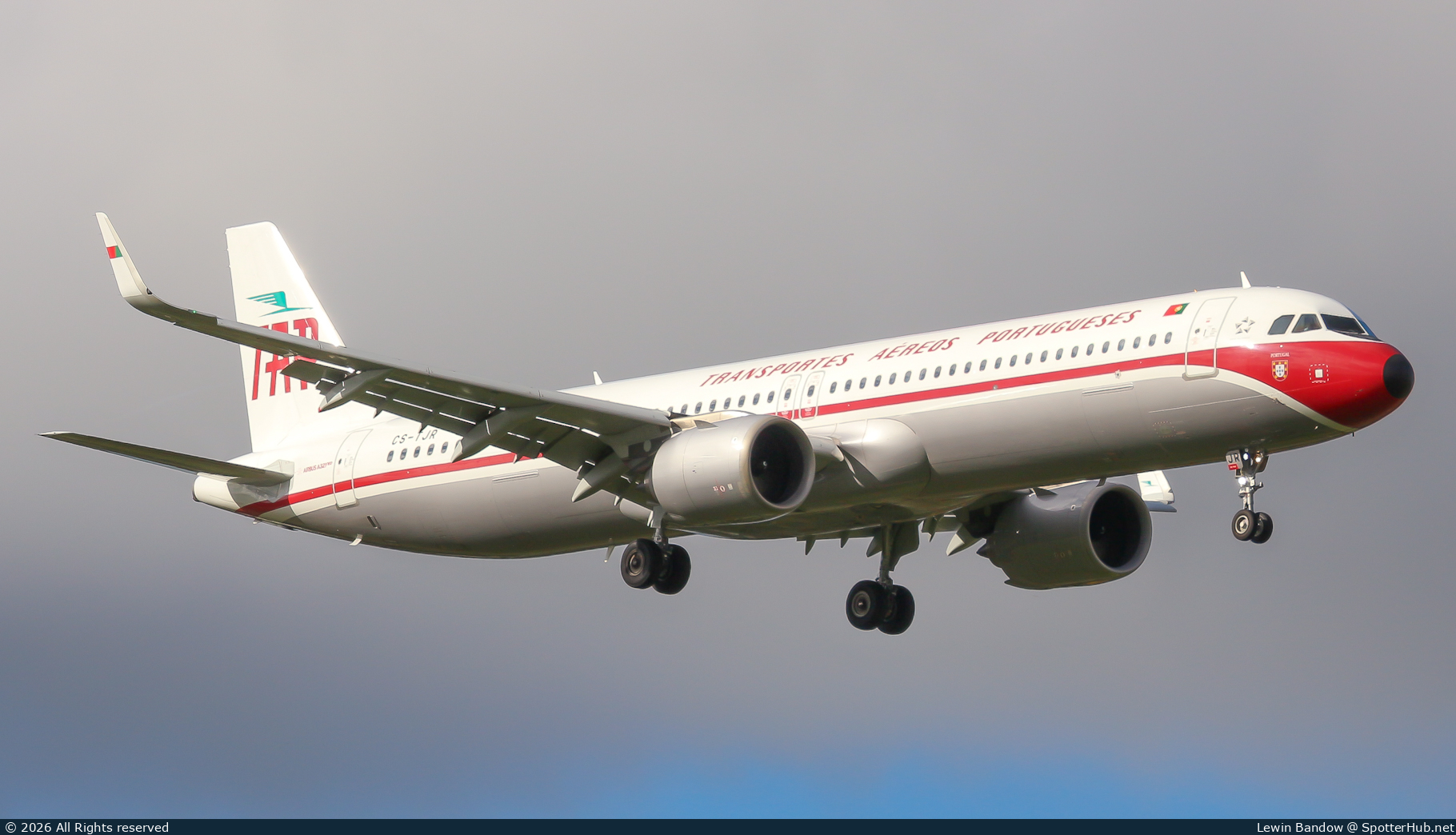 Photo of CS-TJR - Airbus A321-251NX operated by TAP Air Portugal