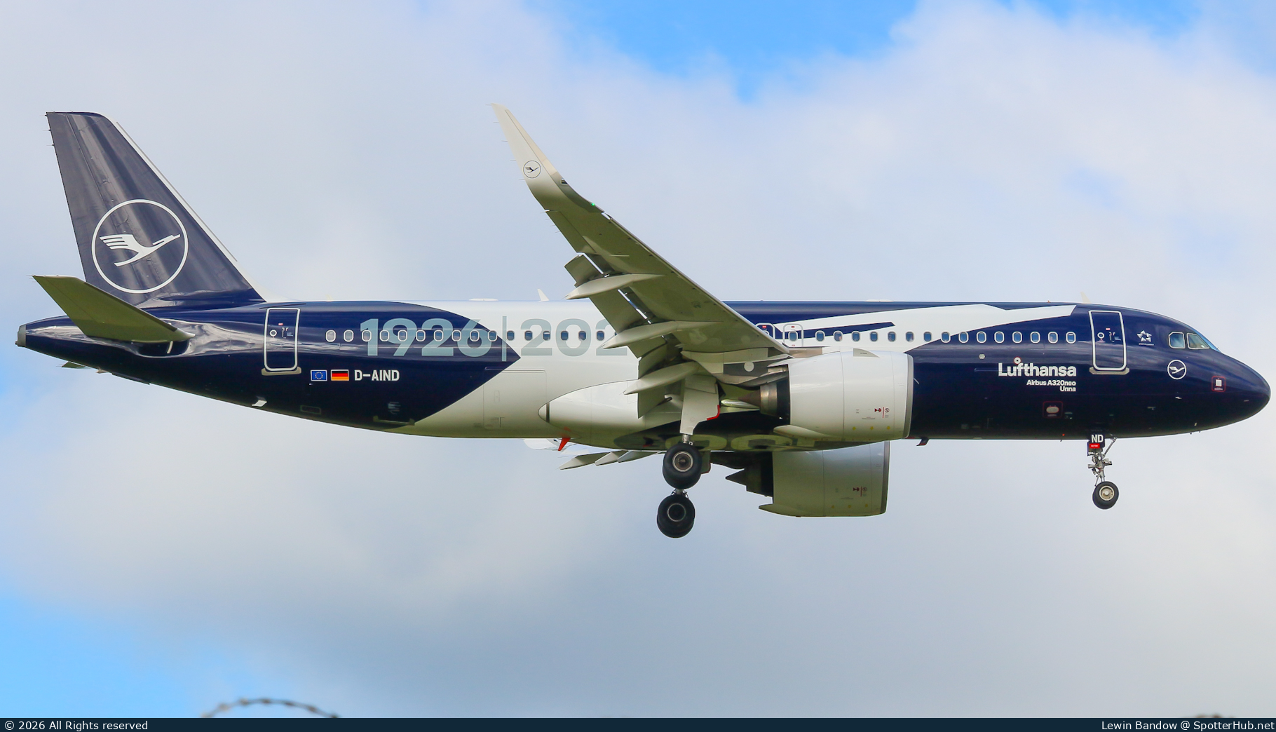 Photo of D-AIND - Airbus A320-271N operated by Lufthansa