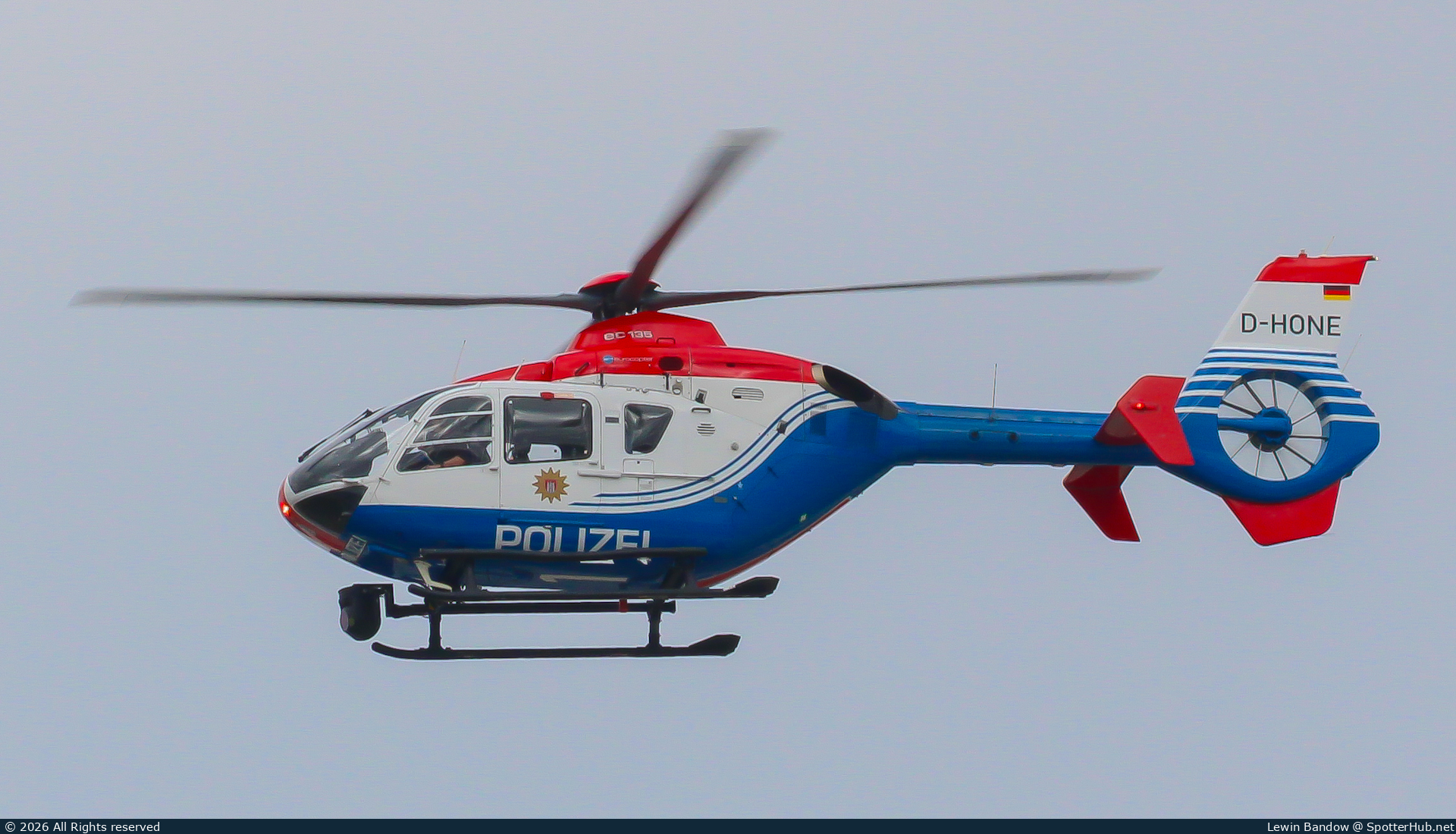 Photo of D-HONE - Eurocopter EC135 P2 operated by German Police - Hubschrauberstaffel Hamburg