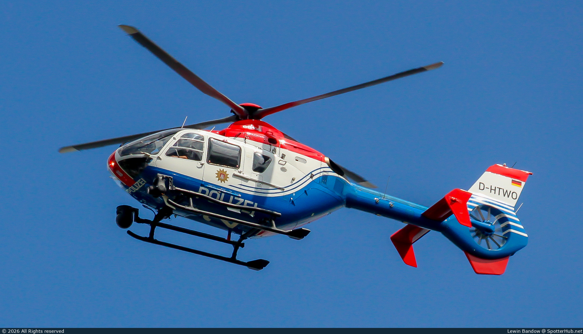 Photo of D-HTWO - Eurocopter EC135 P2 operated by German Police - Hubschrauberstaffel Hamburg