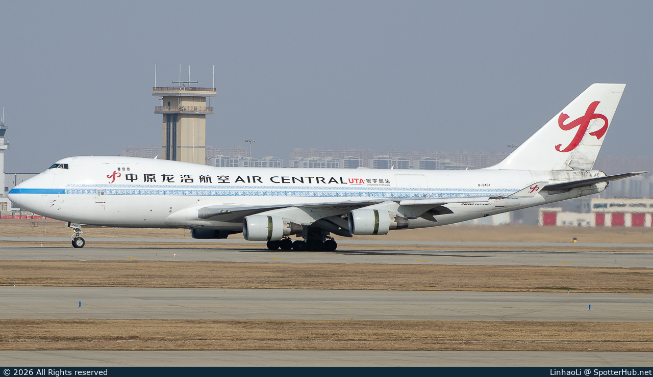 Photo of B-2461 - Boeing 747-41BF operated by Air Central
