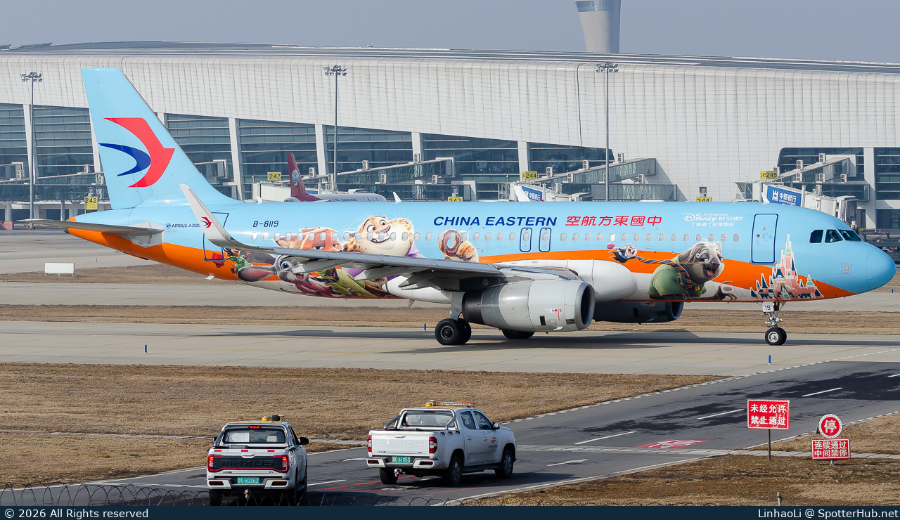 Photo of B-8119 - Airbus A320-232 operated by China Eastern Airlines