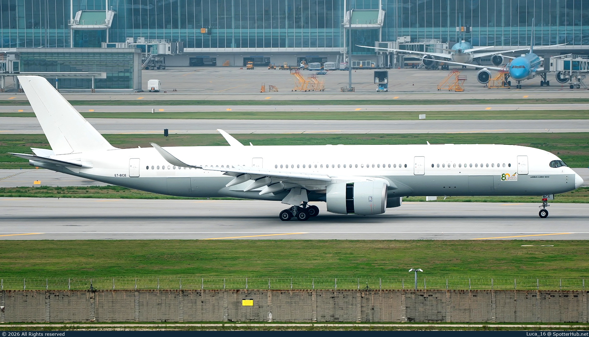 Photo of ET-BCE - Airbus A350-941 operated by Ethiopian Airlines