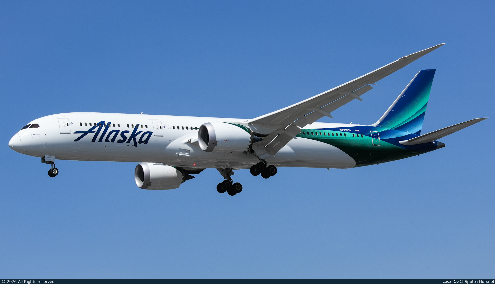 Photo of N782HA - Boeing 787-9 Dreamliner operated by Hawaiian Airlines