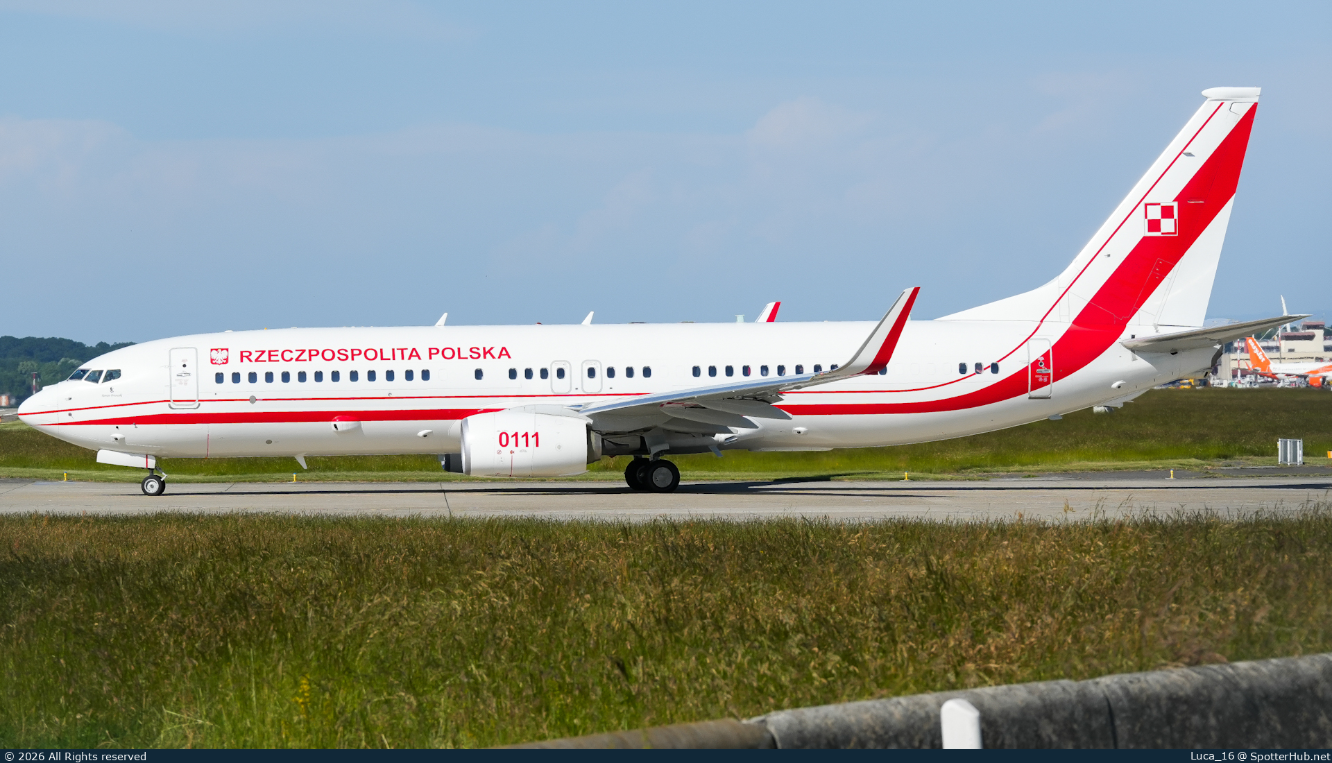 Photo of 0111 - Boeing 737-8TV(BBJ2) operated by Government of Poland
