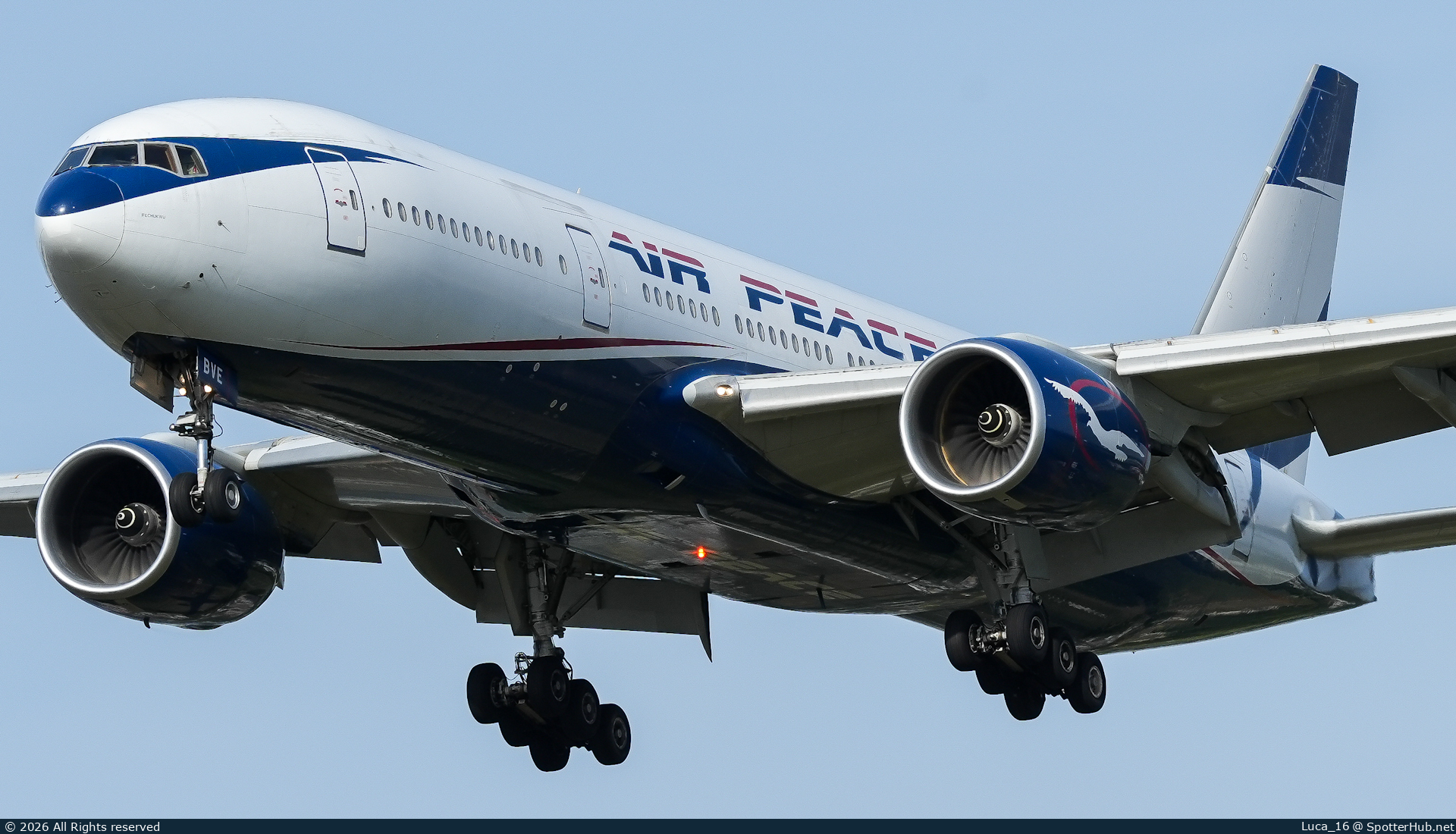 Photo of 5N-BVE - Boeing 777-21H(ER) operated by Air Peace