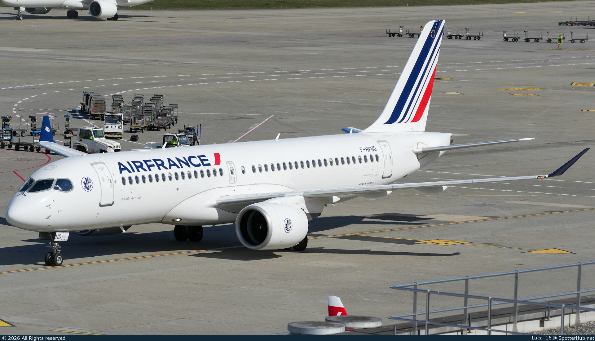 Photo of F-HPND - Airbus A220-300 operated by Air France