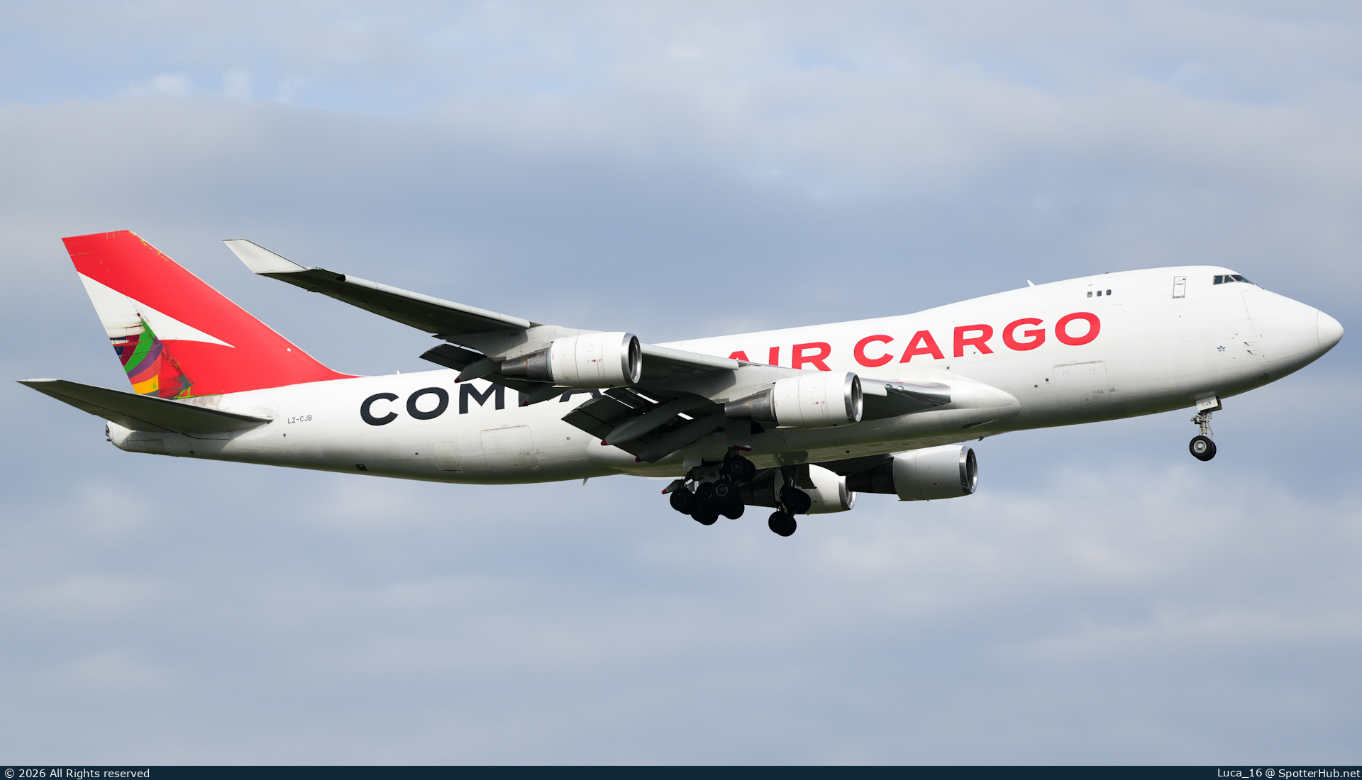 Photo of LZ-CJB - Boeing 747-428F(ER) operated by Compass Air Cargo