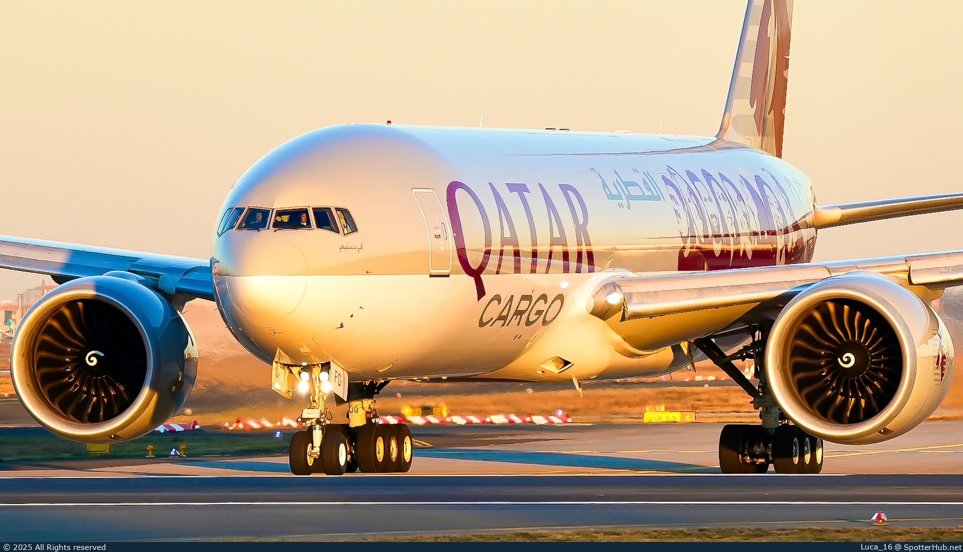 Photo of A7-BFG - Boeing 777-FDZ operated by Qatar Airways Cargo