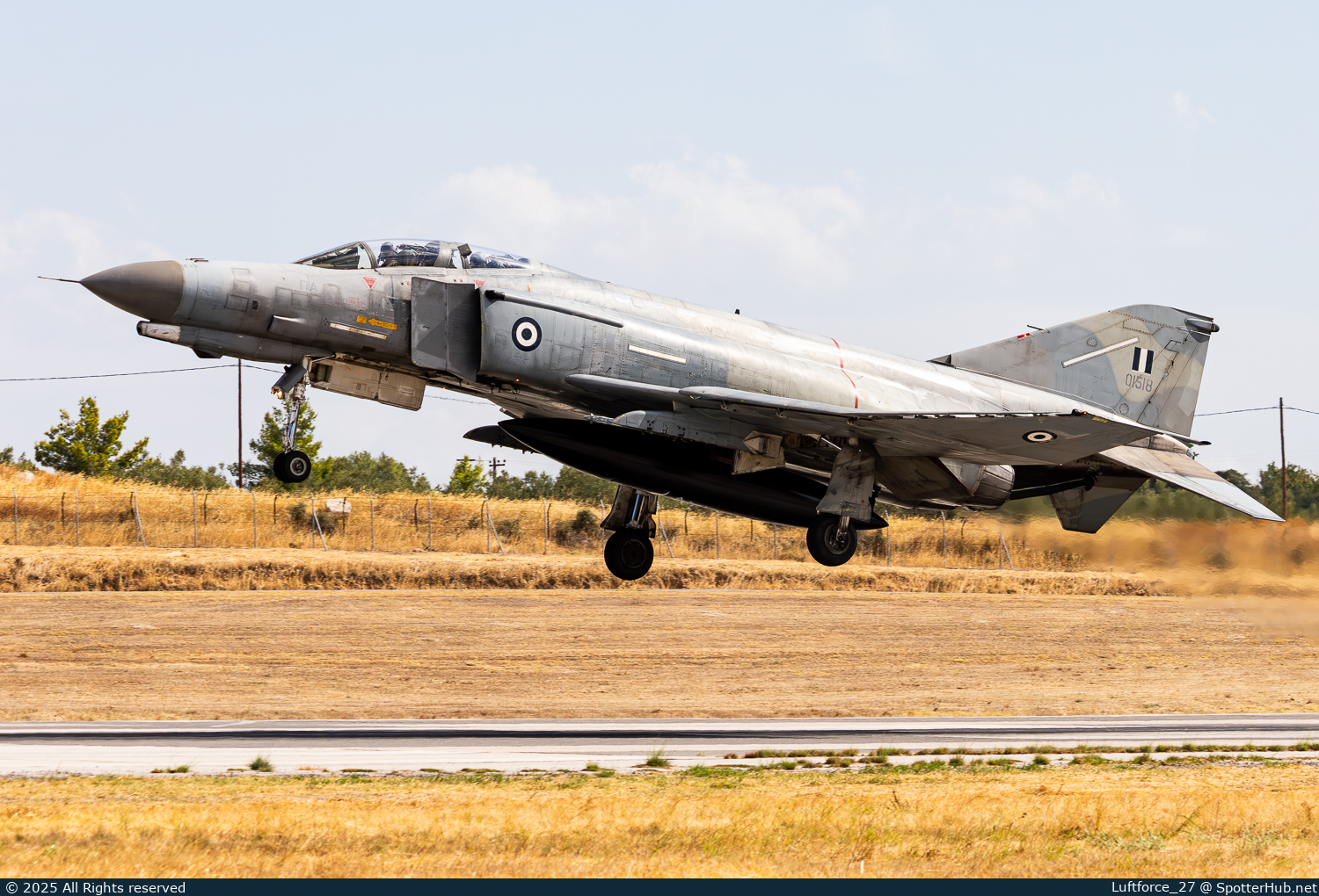 Photo of 01518 - McDonnell Douglas F-4E AUP Phantom II at Air Base