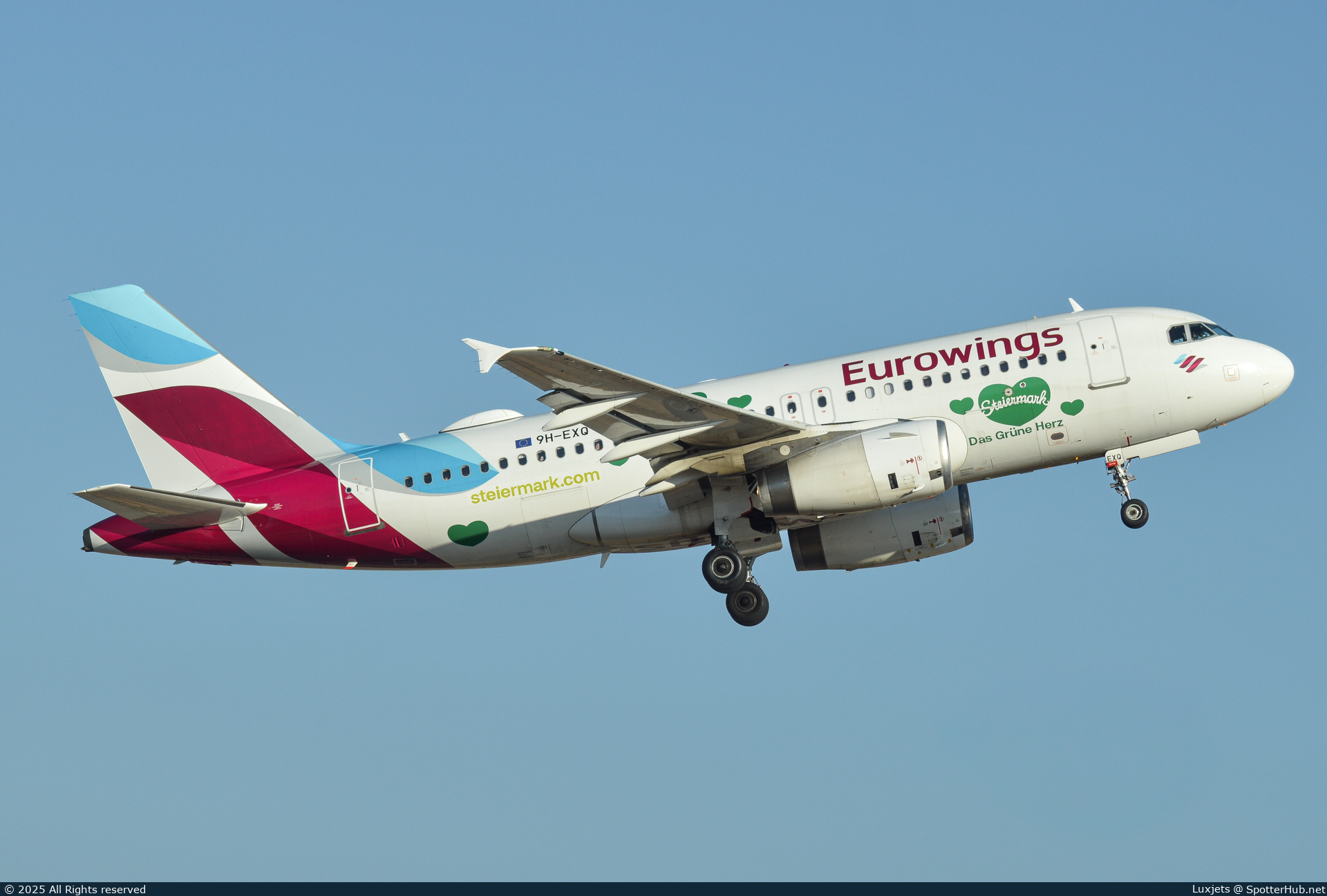 Photo of 9H-EXQ - Airbus A319-132 operated by Eurowings Europe Malta