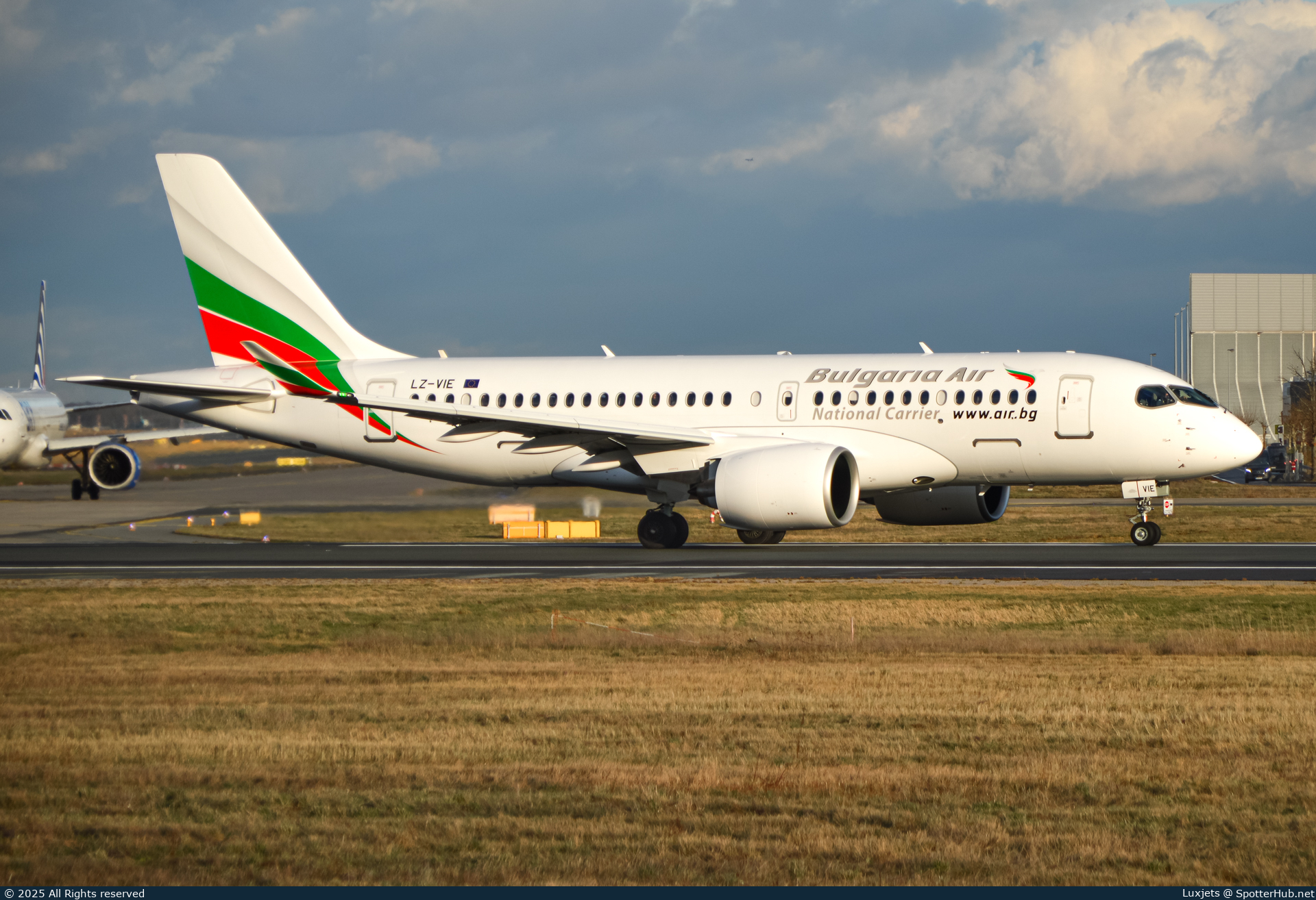 Photo of LZ-VIE - Airbus A220-100 operated by Bulgaria Air