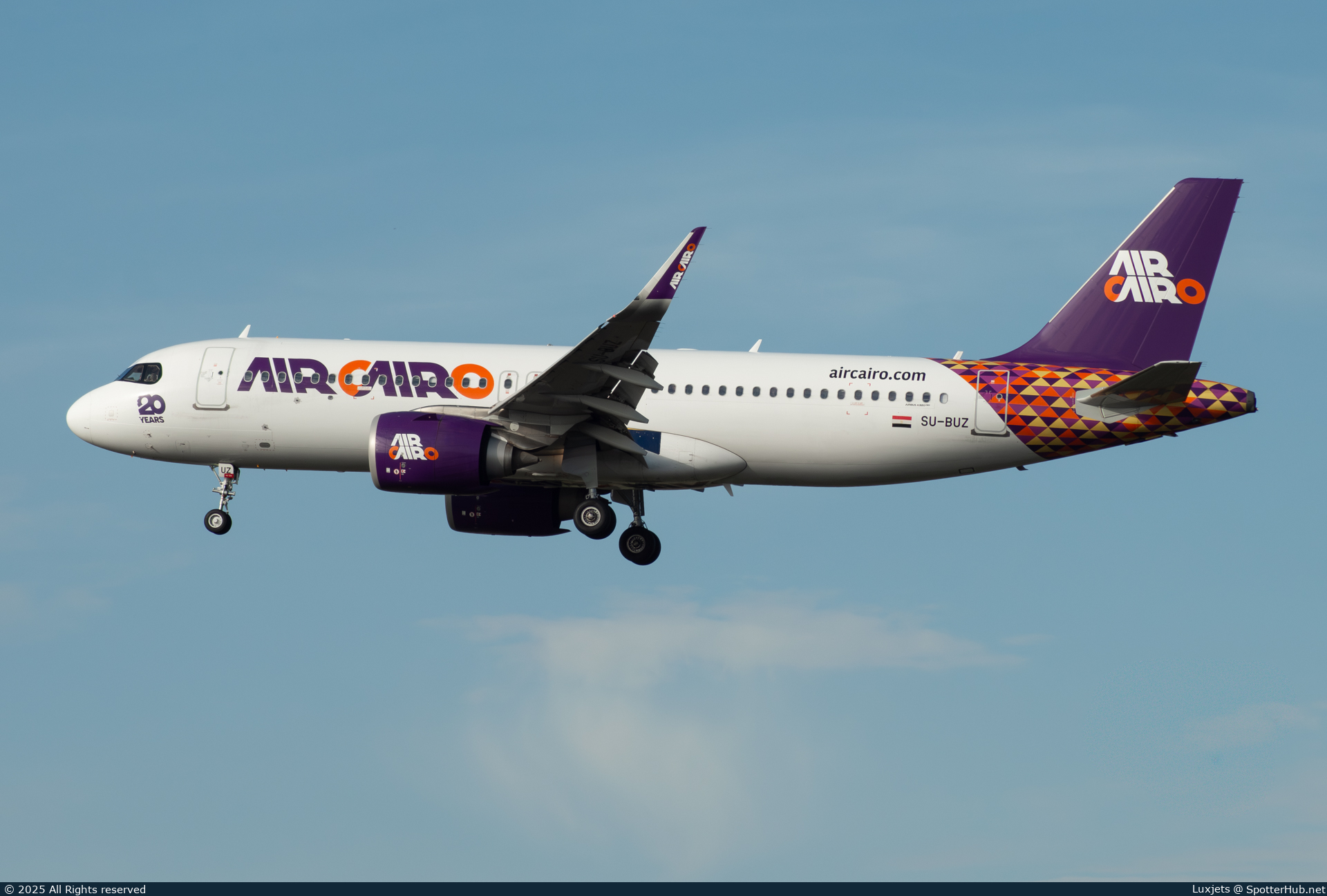 Photo of SU-BUZ - Airbus A320-251N operated by Air Cairo