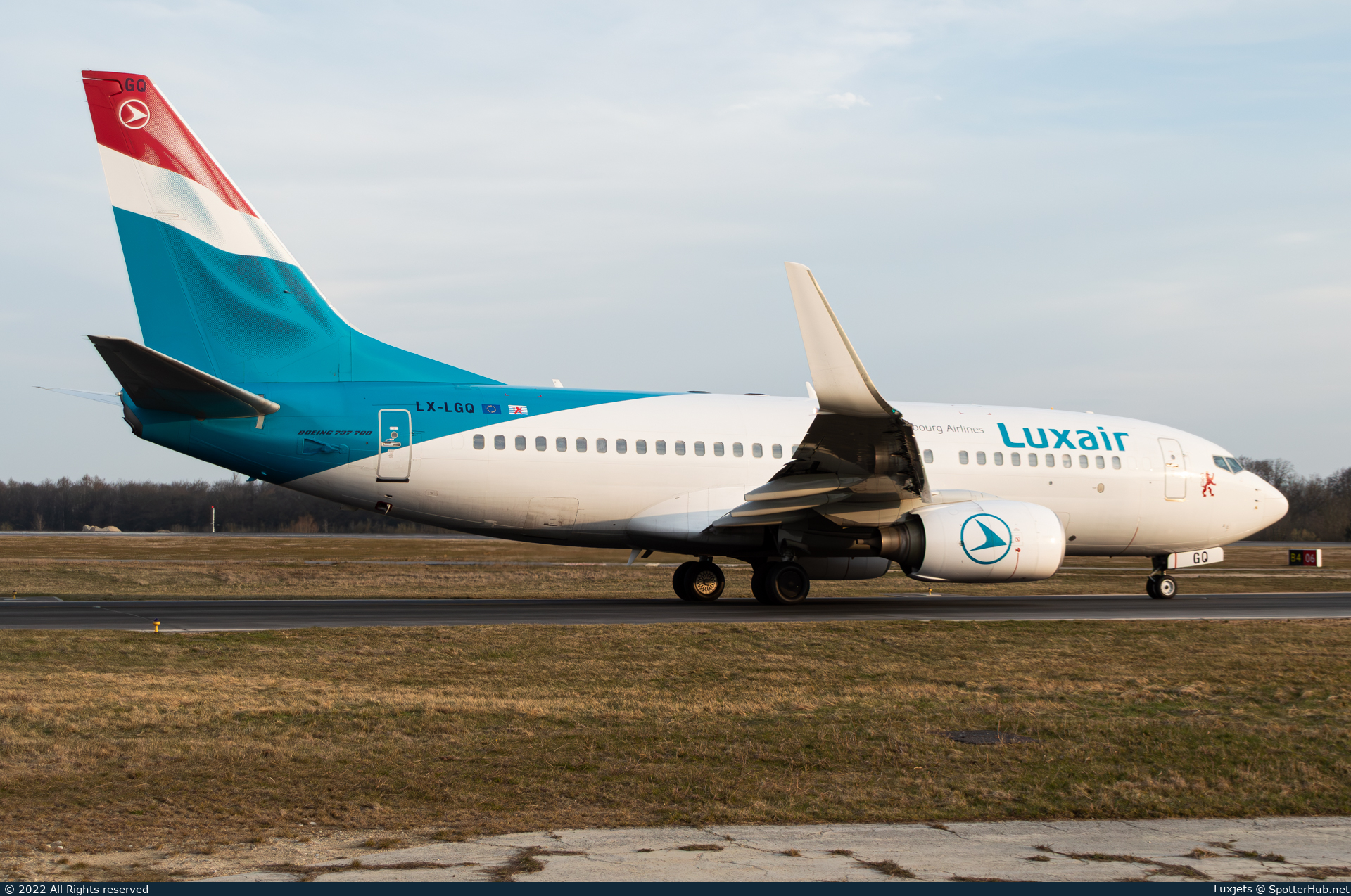 Photo of LX-LGQ - Boeing 737-7C9 operated by Luxair