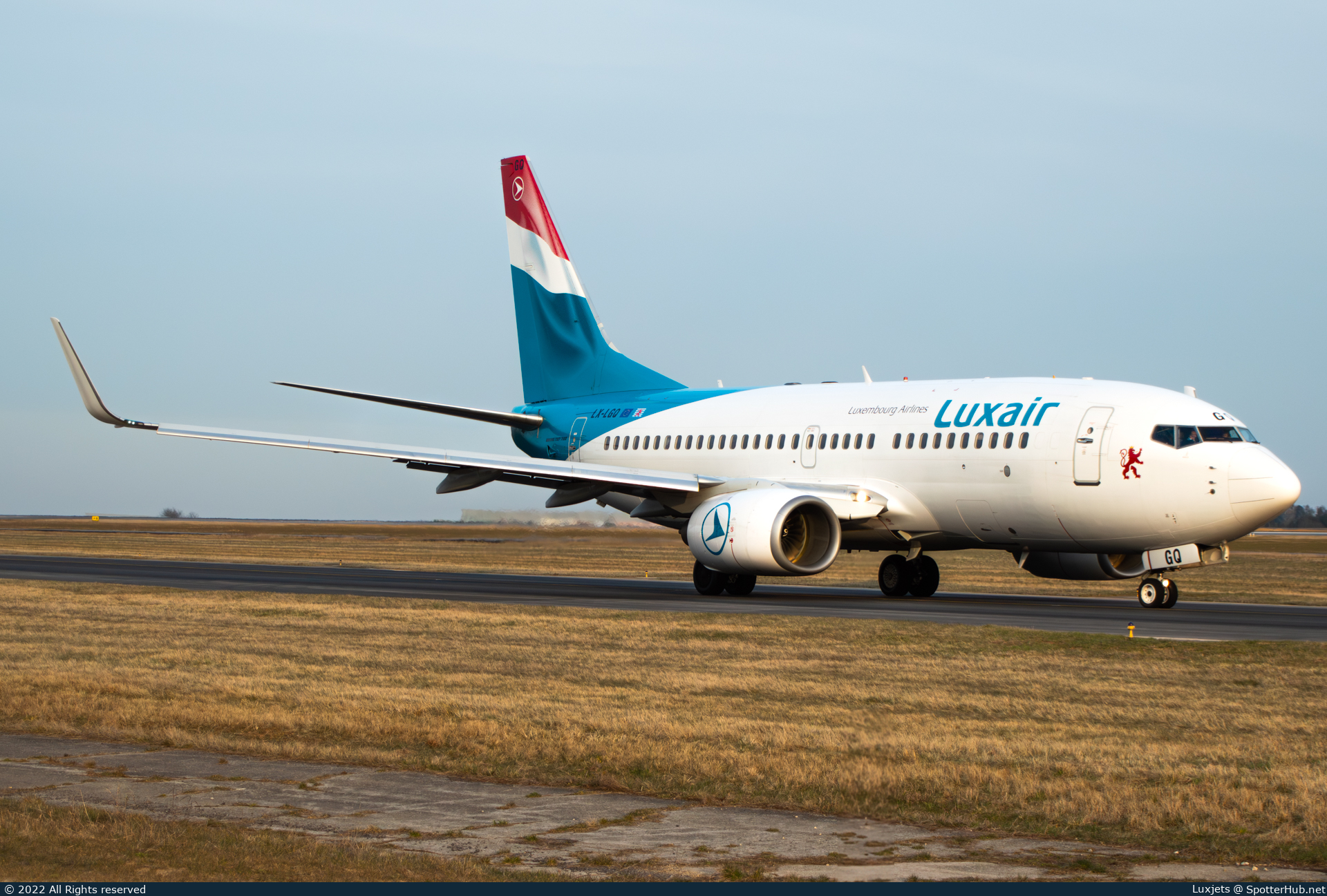 Photo of LX-LGQ - Boeing 737-7C9 operated by Luxair