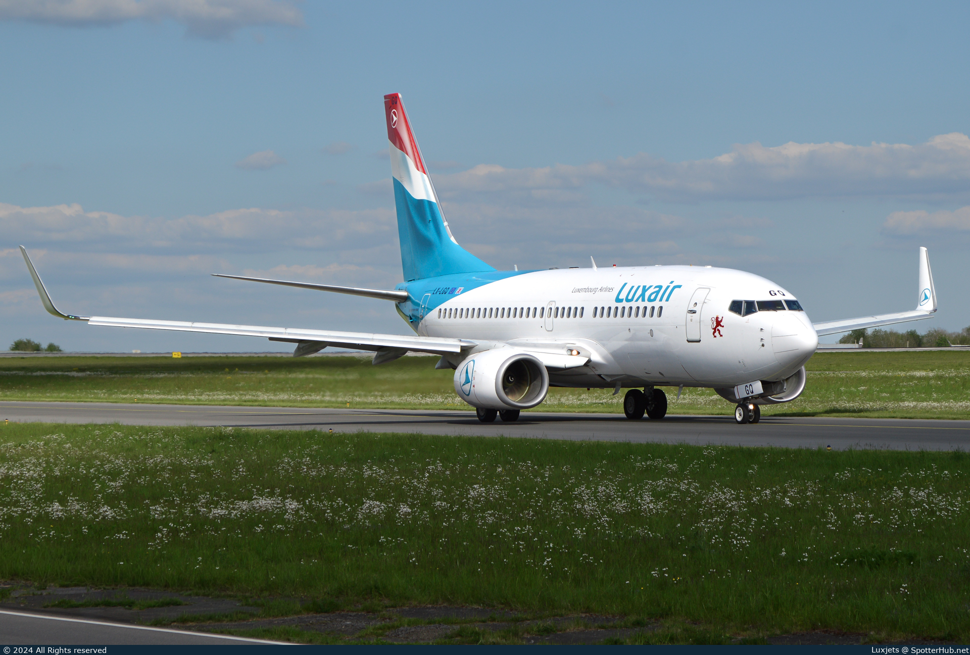 Photo of LX-LGQ - Boeing 737-7C9 operated by Luxair